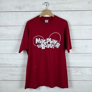 RARE Vintage 90s Apple Mac Play Tech T-Shirt XL